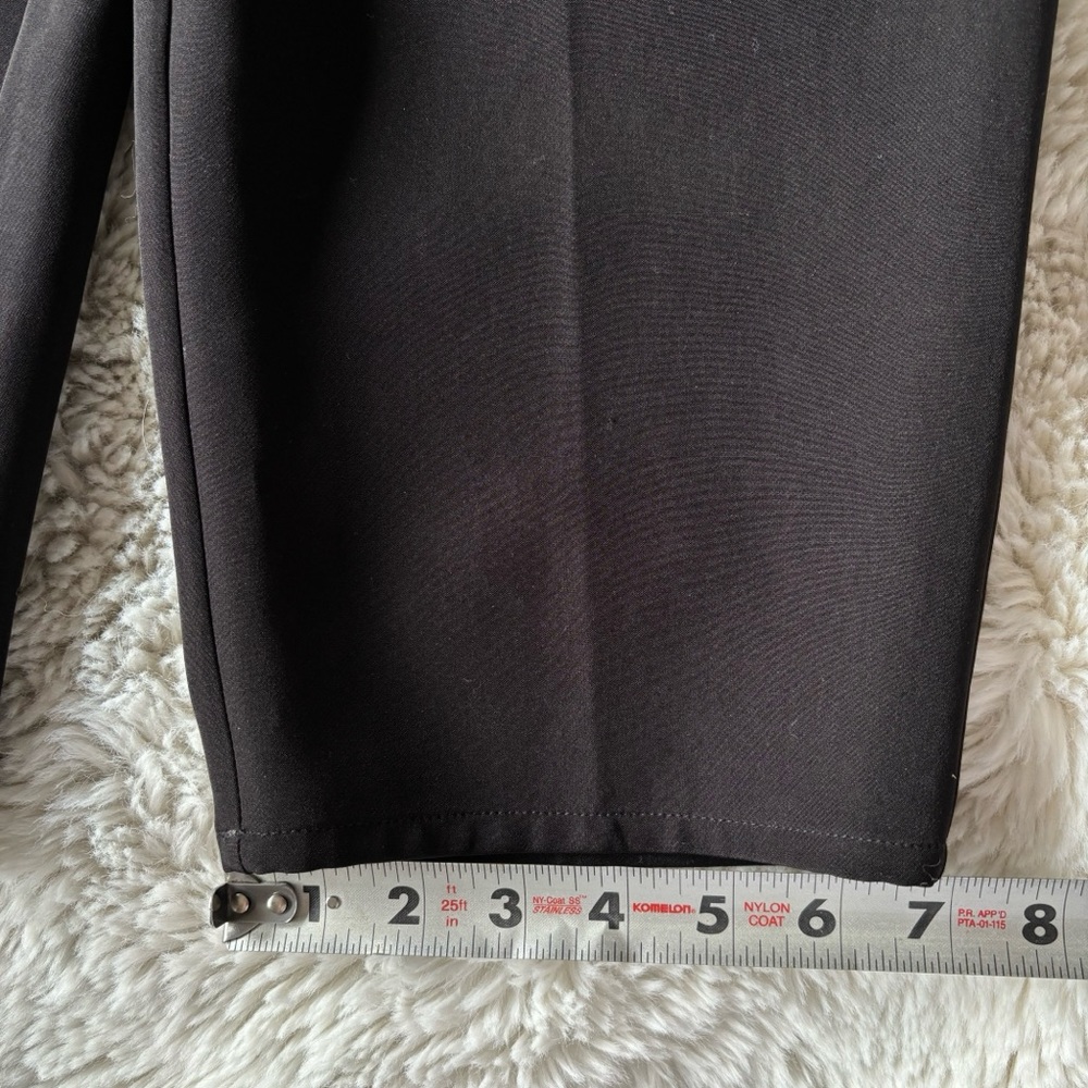 NWOT Express Super High Waisted Belted Pleated Ankle Pant Black - Medium NO Belt - Picture 7 of 13